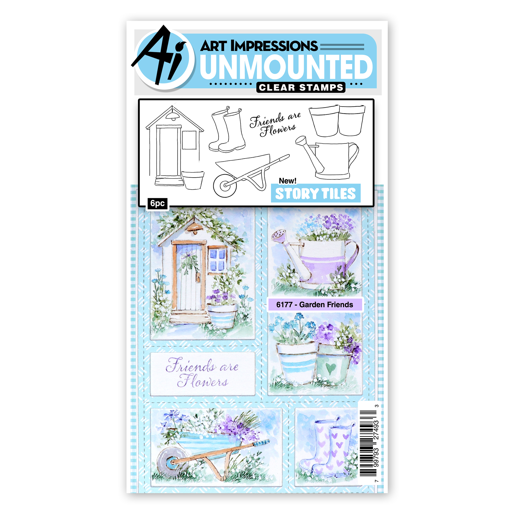 Art Impressions - Garden Friends