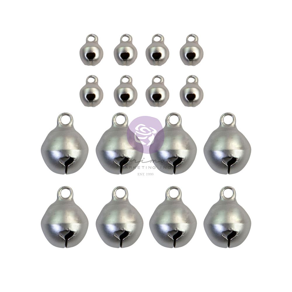 prima-marketing-christmas-sparkle-bell-charms-16pc prima-marketing-christmas-sparkle-bell-charms-16pc