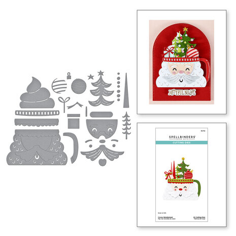 Spellbinders - Wonderland Geätzte Stanzformen Kakao Wonderland