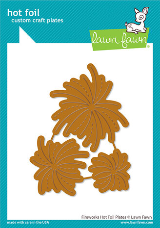 Lawn Fawn -  Fireworks Hot Foil Plates