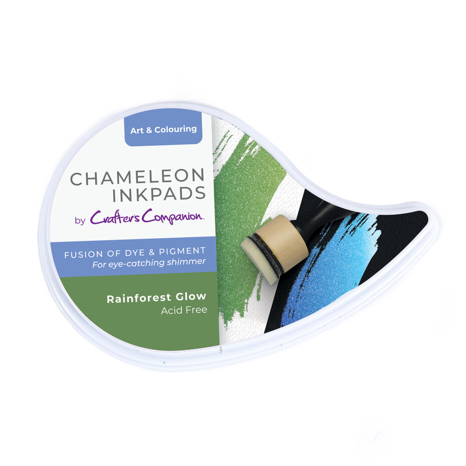 Crafters Companion - Chameleon Inkpad Rainforest Glow