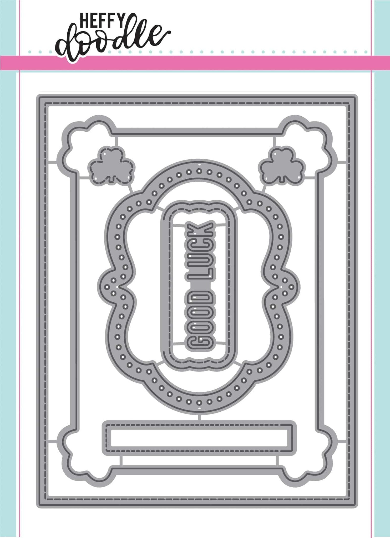 heffy-doodle-clover-frames-dies-hfd0023 heffy-doodle-clover-frames-dies-hfd0023