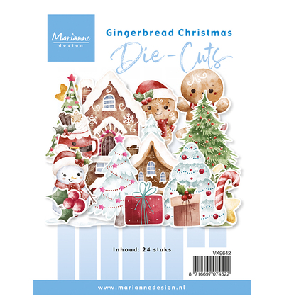 Marianne D Die cuts - Gingerbread Christmas