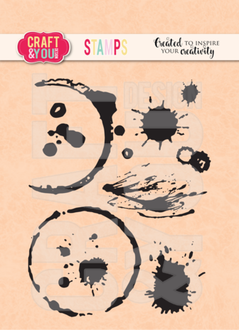 Craft & You Design - Stains Stamps