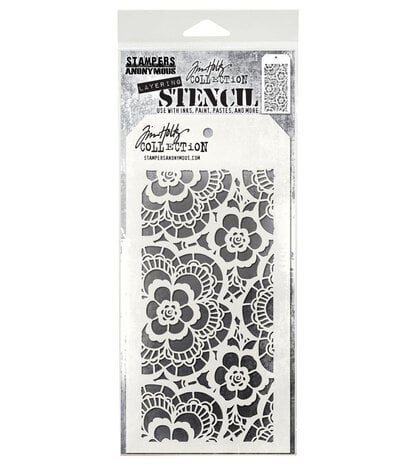 Tim Holtz - Lace Tim Holtz Layering Stencil