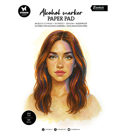 StudioLight - Paper Pad for Alcohol Markers 120 GSM Consumables nr. 403