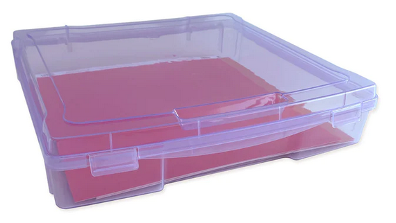 Caja para papeles 12"x12" Kimidori Colors Lila
