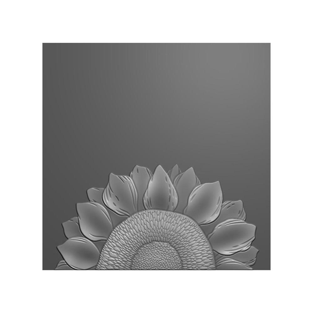 Stamps By Me High Definition 3D Embossing Folder 6"X6" - Sunshine Stamps By Me High Definition 3D Embossing Folder 6"X6" - Sunshine