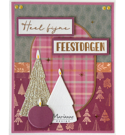 Marianne Design - Creatables – Weihnachtskerzen