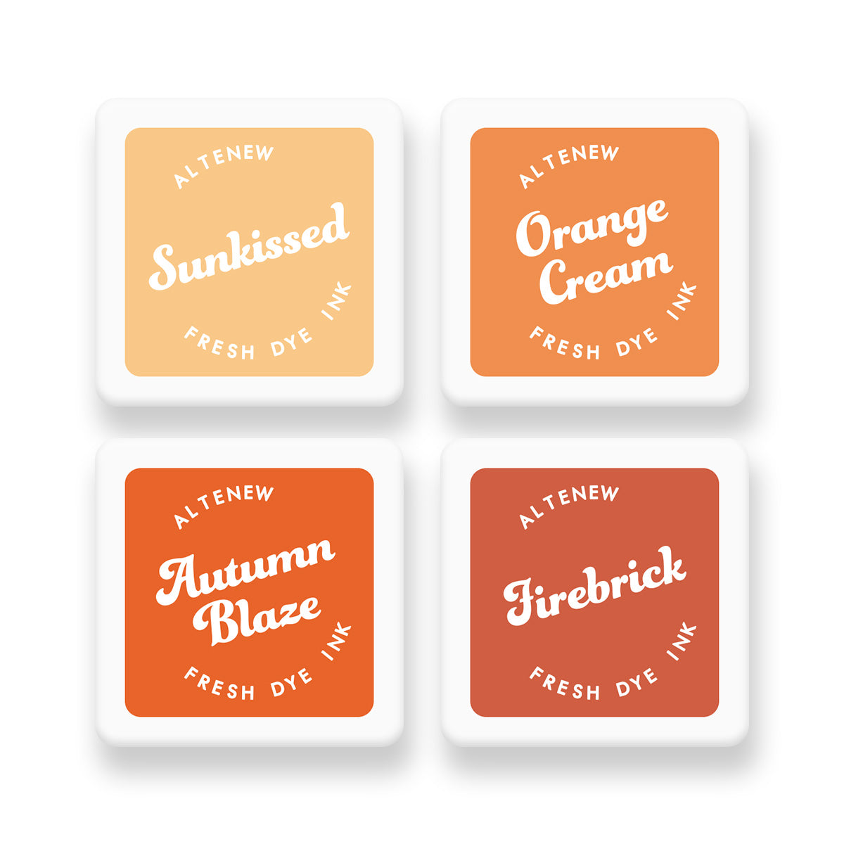 Altenew - Warm & Cozy Fresh Dye Ink Mini Cube Set Altenew - Warm & Cozy Fresh Dye Ink Mini Cube Set