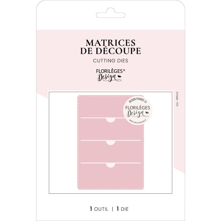 Florilèges Design - OUTILS DE DÉCOUPE POCHETTE À SOUVENIRS