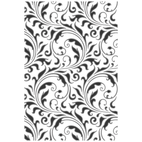 Sizzix • Multi-Level Textured Impressions by Tim Holtz Vault Flourish