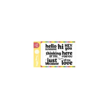 Waffle Flower - Hello Sunshine Sentiments Stamp Set