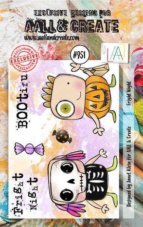 AALL and Create - Stamp Set A7 Fright Night
