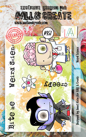 AALL and Create - Stamp Set A7 Weird Science