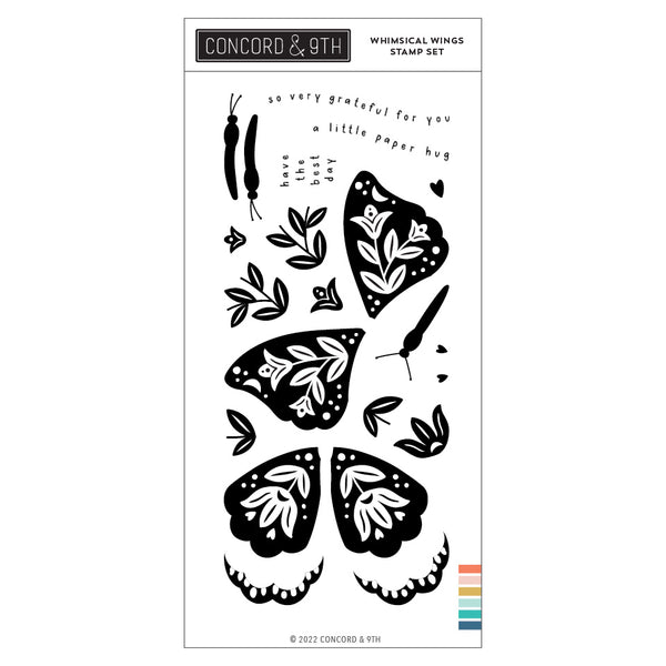 Concord & 9th - Whimsical Wings Stamp Set