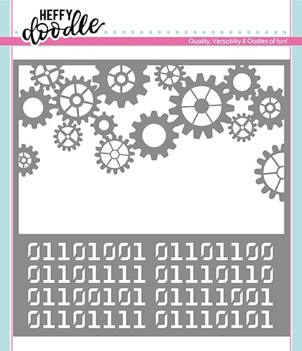 heffy-doodle-cogs-code-2-in-1-stencil-hfd0132