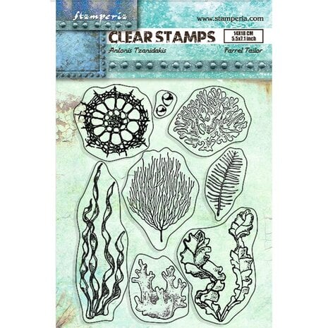Stamperia - Songs of the Sea Clear Stamps Corals