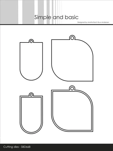 Simple and Basic - Simple and Basic dies "Decorative tags and frames"