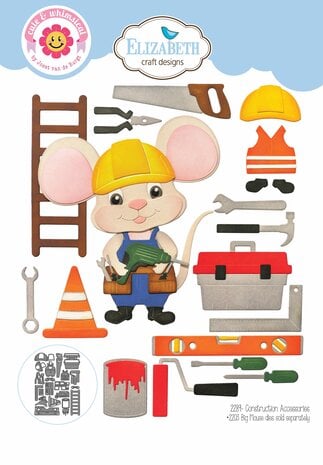  Elizabeth Craft Designs - Living it Up Dies Construction Accessories