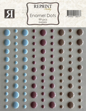 Reprint - Deck the Halls Enamel Dots (99pcs) Reprint - Deck the Halls Enamel Dots (99pcs)