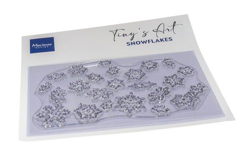 Marianne D Clear Stamps Tiny‘s Art – Schneeflocken