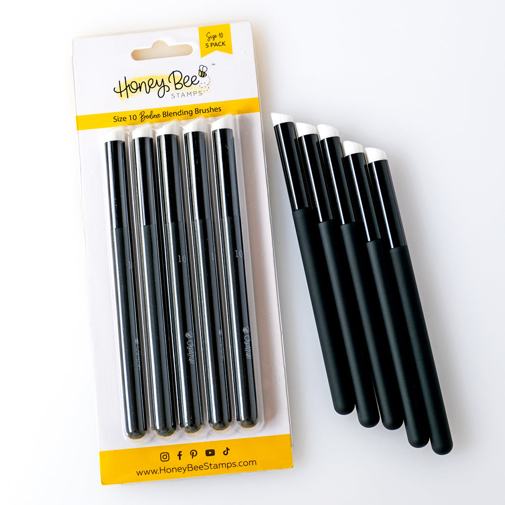 Honey Bee - Beeluxe Detail Blending Brushes Size 10 Honey Bee - Beeluxe Detail Blending Brushes Size 10