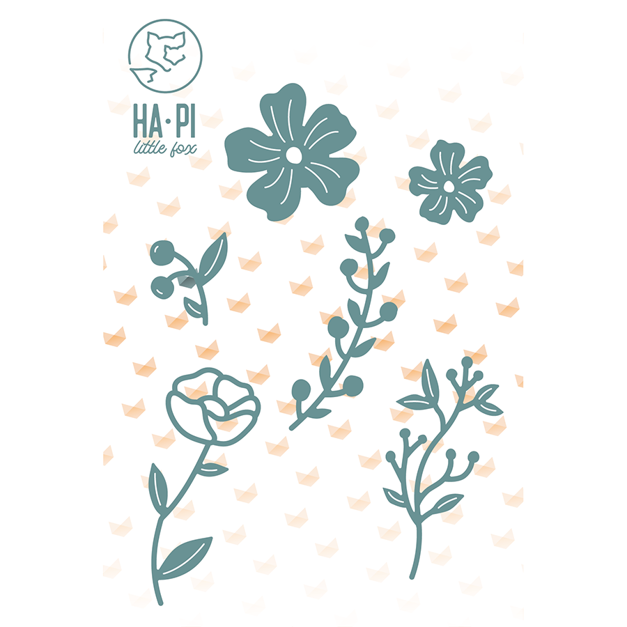 Die set Végétaux printaniers - HA PI Little Fox