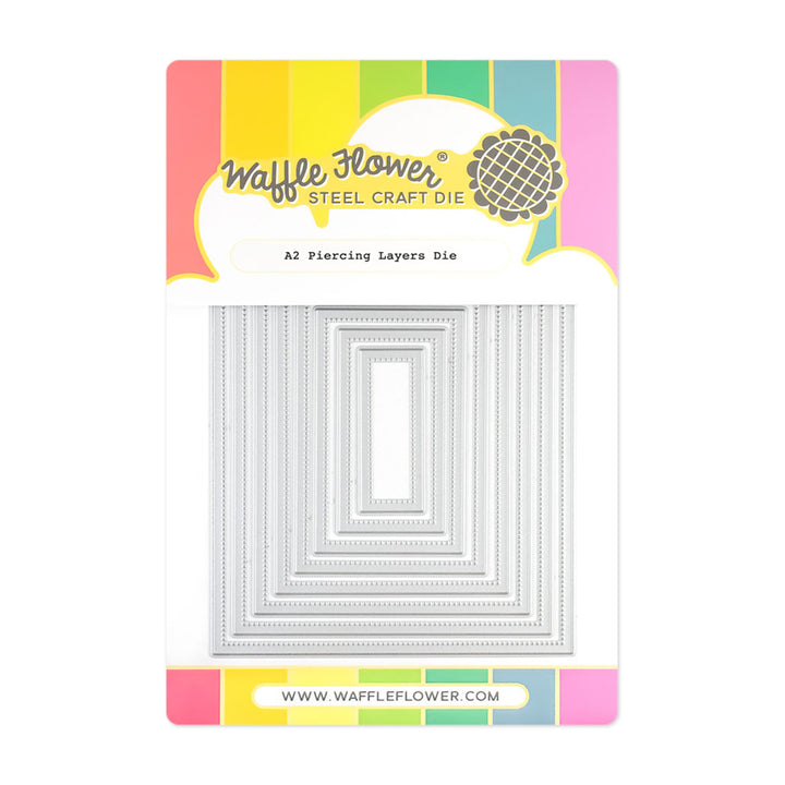 Waffle Flower - A2 Piercing Layers Die Waffle Flower - A2 Piercing Layers Die