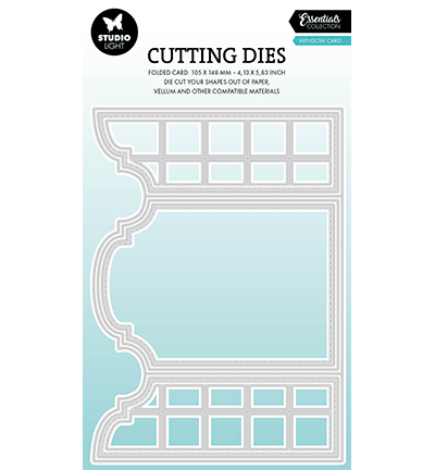 Studio Light - Cutting Die - Window folding cardshape Essentials nr. 1073