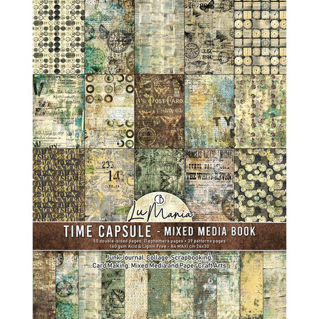 Ciao Bella - Time Capsule A4 Maxi Mixed Media Book