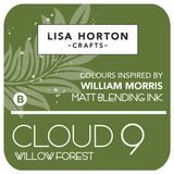 Lisa Horton Crafts Cloud 9 Matt Blending Ink Pad - Willow Forest, Picked By William Morris