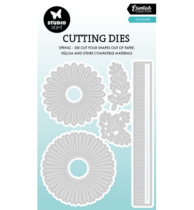 Studio Light - Cutting Die - 3D Flowers Essentials nr. 1075