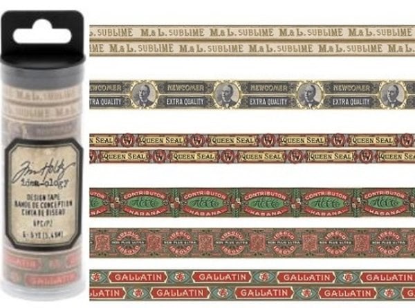 Tim Holtz Design Tape Humidor (6yards) 