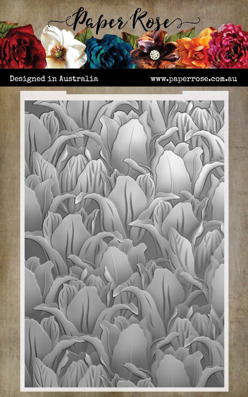 Paper Rose - Tulips 3D Embossing Folder Paper Rose - Tulips 3D Embossing Folder