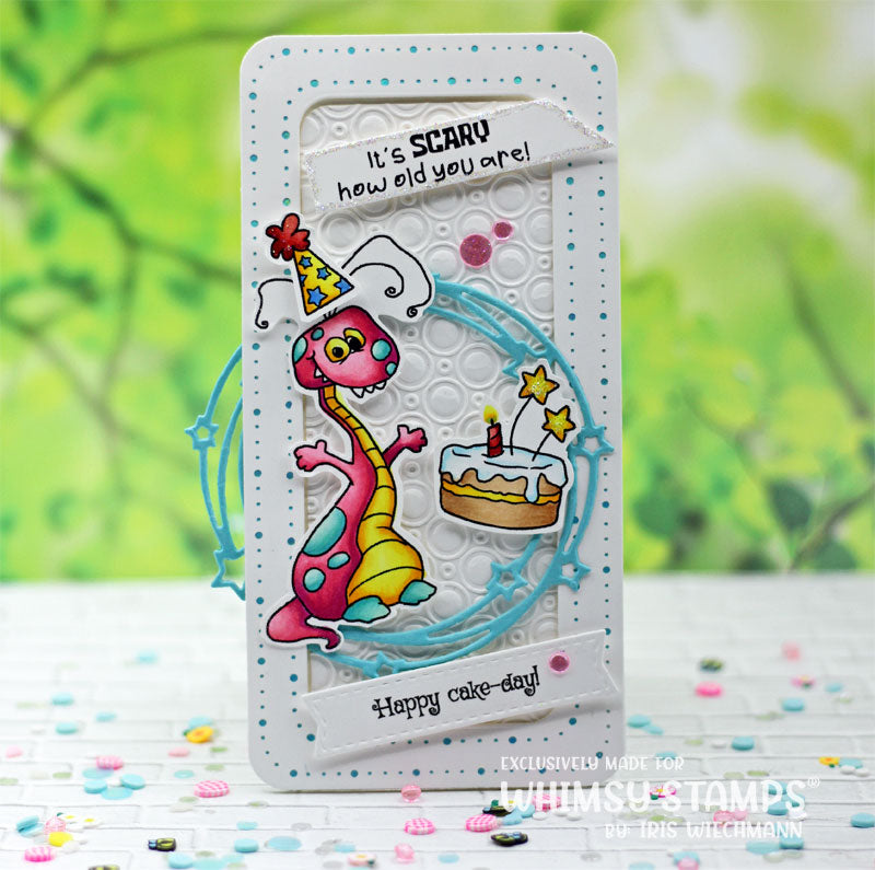 Whimsy Stamps - Mini Slim Rounded Die Set