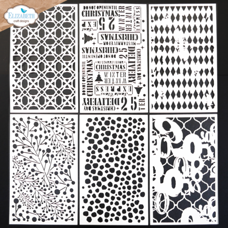 Elizabeth Craft Designs - Planner 3 Stencils Elizabeth Craft Designs - Planner 3 Stencils
