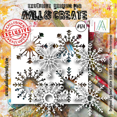 AALL & Create Stencil Festive Foursome 