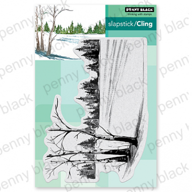 Penny Black - PANORAMA (CLING RUBBER STAMP) 5.75" x 4" Penny Black - PANORAMA (CLING RUBBER STAMP) 5.75" x 4"