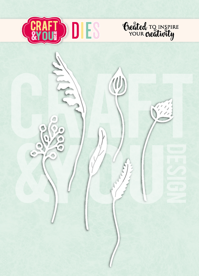 Craft & You Design - Wildflowers Dies by Gosia