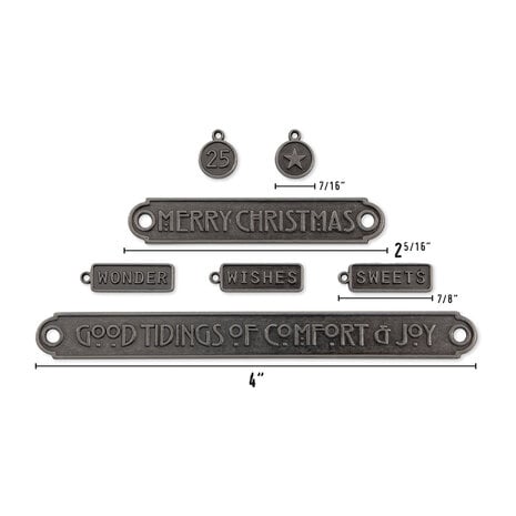 Idea-ology Tim Holtz - Tim Holtz Word Plaques + Tags Idea-ology Tim Holtz - Tim Holtz Word Plaques + Tags