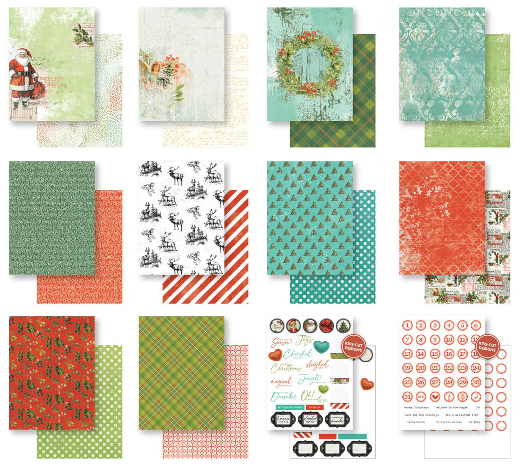 Arden Creative Studio - Christmas Cheer 6x8 Inch Paper Pad by Katie Pertiet