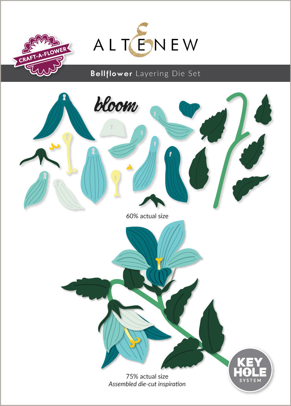 Altenew - Craft-A-Flower: Bellflower Layering Die Set Altenew - Craft-A-Flower: Bellflower Layering Die Set