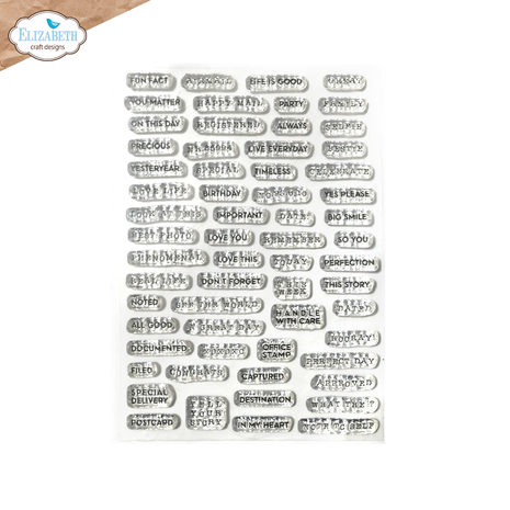Elizabeth Craft  - Winter Bliss Stamps The Mini's