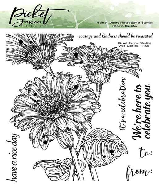 picket-fence-studios-wild-daisies-6x6-inch-clear-s