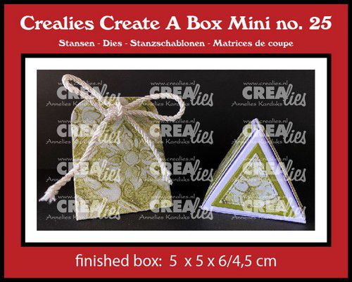 Crealies Create A Box Dreiecksbox mini