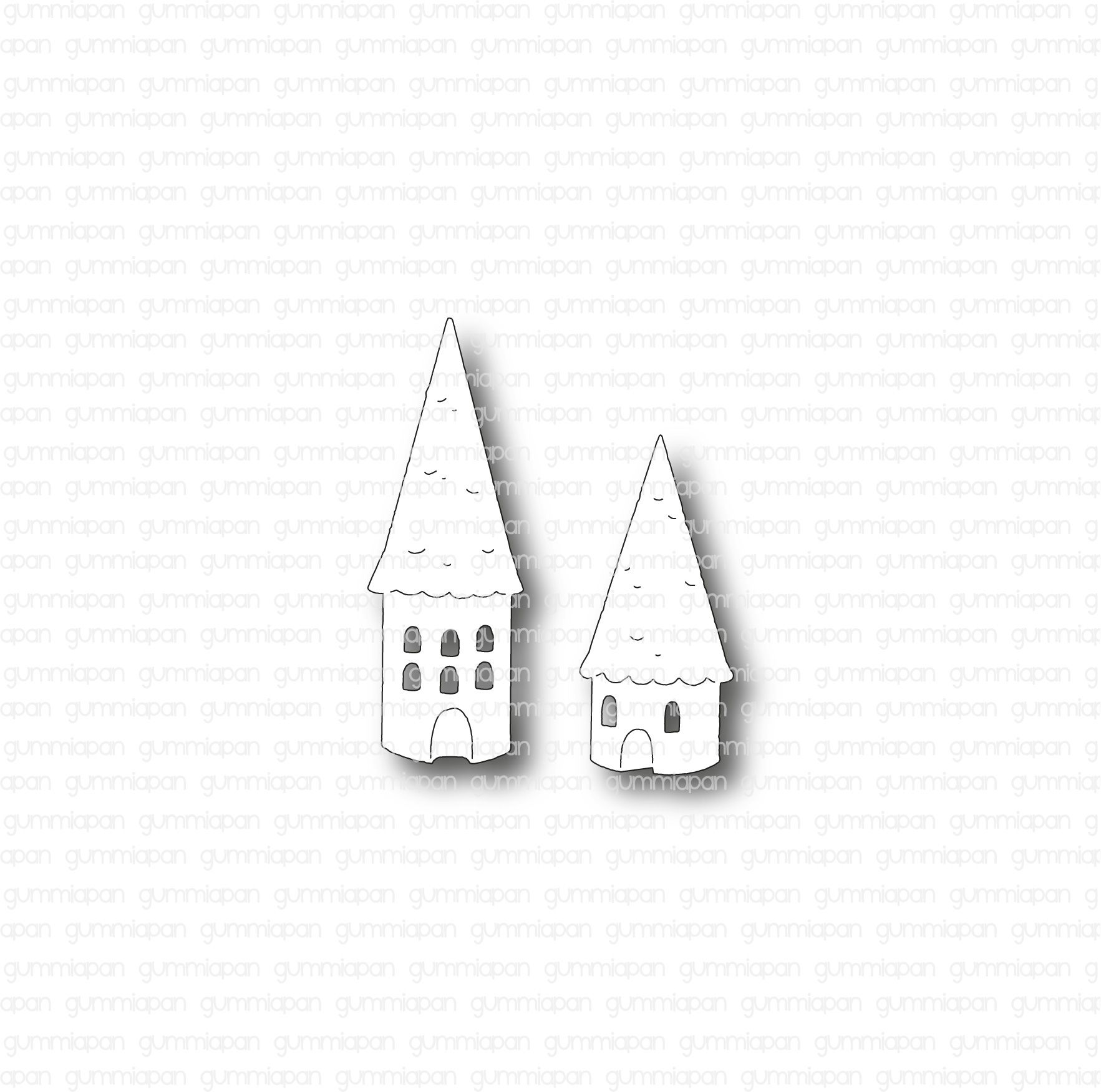 Gummiapan - Ceramic Houses