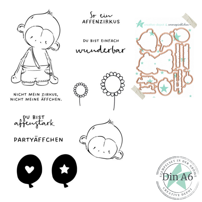 Creative Depot - Bundle - Äffchen