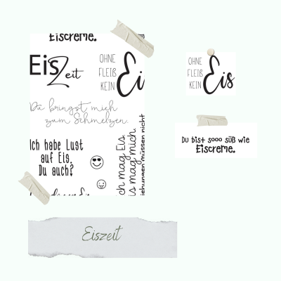 Creative Depot -   Stempelset - Eiszeit 