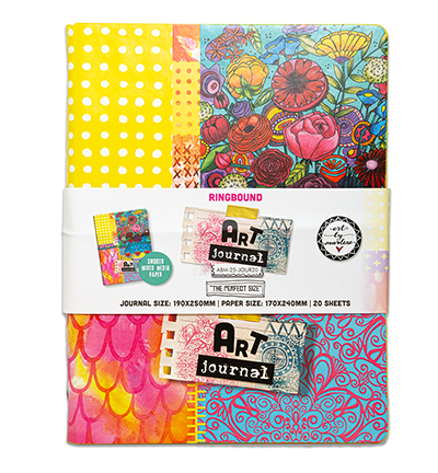 Studio Light -Art Journal Perfect size Art by Marlene nr.20 Studio Light -Art Journal Perfect size Art by Marlene nr.20